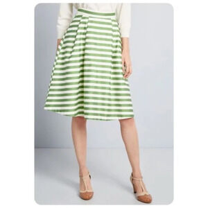 Modcloth "Dusk & Stunner" Midi Skirt NWT